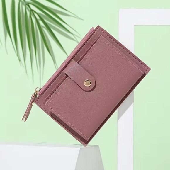 NEW … Tasseled Credit Card Leather Wallet - Picture 1 of 5